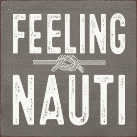 Feeling Nauti (ropeknot) (Color: Old Anchor Gray)