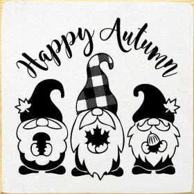 Happy Autumn (Color: Old Cottage White)