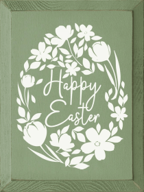 Happy Easter (Color: Sage)