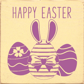 Happy Easter (Color: Old Elderberry)