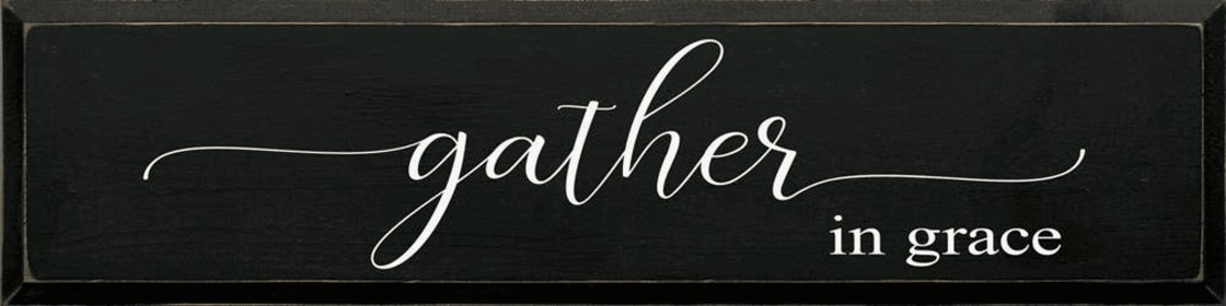 Gather in Grace (Color: Old Black)