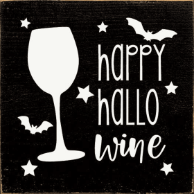 Happy Hallo Wine (Color: Old Black)