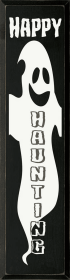 Happy Haunting (ghost) (Color: Old Black)