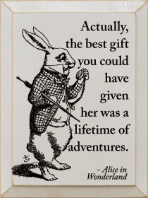Actually, The Best Gift You Could Have Given Her Was... (Color: Old Ivory)