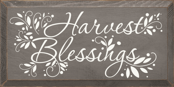 Harvest Blessings (Color: Old Anchor Gray)