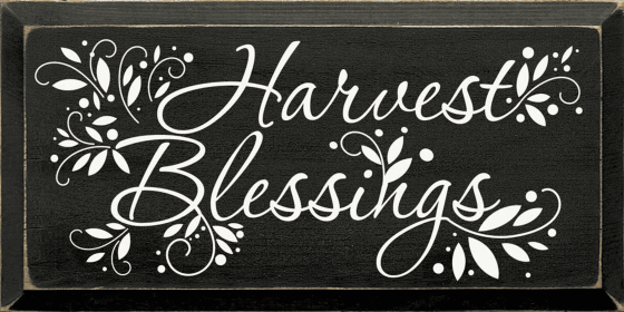 Harvest Blessings (Color: Old Black)
