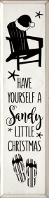 Have yourself a sandy little Christmas (Color: Old Cottage White)