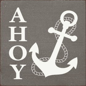 Ahoy (Anchor) (Color: Anchor Gray)
