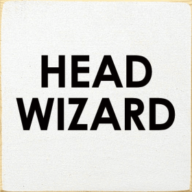 Head Wizard (Color: Old Cottage White)