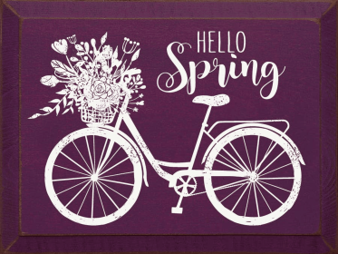 Hello Spring (Color: Old Elderberry)