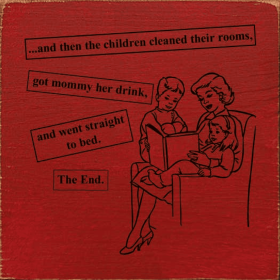 And Then The Children Cleaned Their Rooms... (Color: Red)