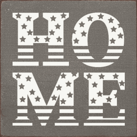 HOME Stars & Stripes (Color: Anchor Gray)