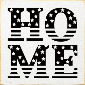 HOME Stars & Stripes (Color: Cottage White)
