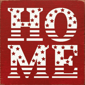 HOME Stars & Stripes (Color: Red)