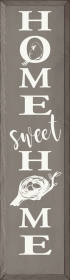 Home Sweet Home - Bird Nests (Vertical) (Color: Old Anchor Gray)