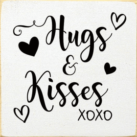 Hugs & Kisses (Color: Old Cottage White)