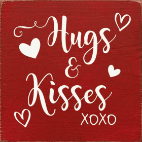 Hugs & Kisses (Color: Old Red)