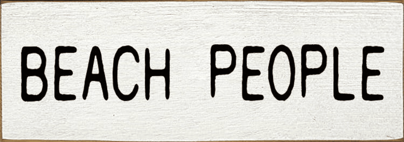 Beach People (Color: Old Cottage White, size: small)