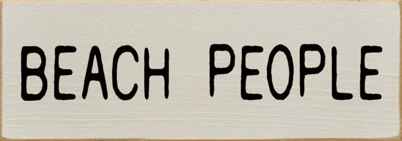 Beach People (Color: Old Ivory, size: small)