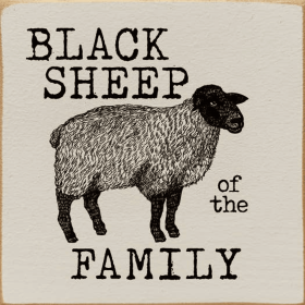 Black Sheep of the Family (Color: Old Ivory)