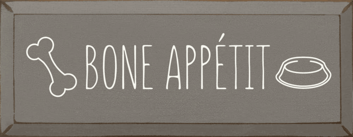 Bone Appetit (Color: Anchor Gray)