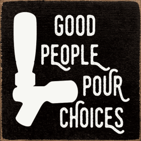 good people poor choices (Color: Old Black)