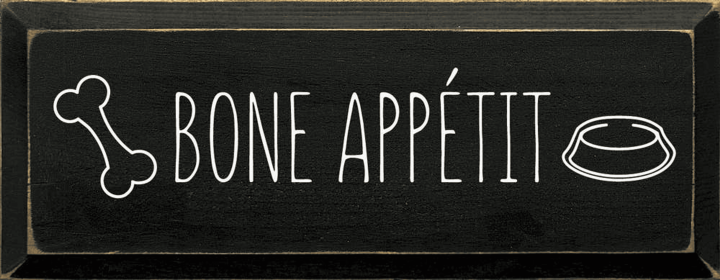 Bone Appetit (Color: Black)