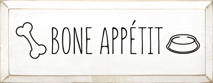 Bone Appetit (Color: Cottage White)