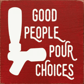 good people poor choices (Color: Old Red)