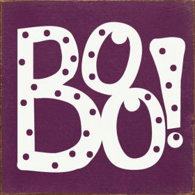 BOO! (Color: Old Elderberry)