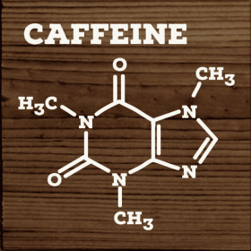 Caffeine (Color: Walnut Stain)