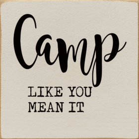 Camp like you mean it (Color: Old Ivory)