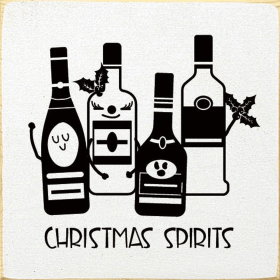 Christmas Spirits (Color: Old Cottage White)