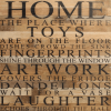 Home Wall Sign