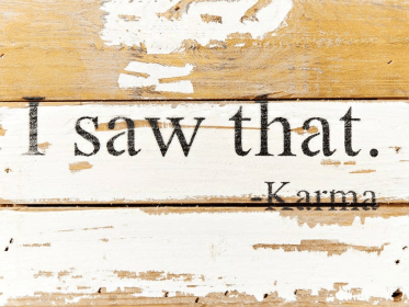 I Saw That Wall Sign (Color: Silvered White, size: 8x6)