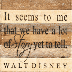 It seems to me that we have a lot of...  Wall Sign (Color: Blue Whisper, size: 8x8)