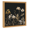 Floral Art... Framed Canvas