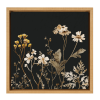 Floral Art... Framed Canvas