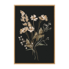 Floral Art... Framed Canvas
