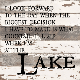 I look forward to the day when the...  Wall Sign (size: 12x12)