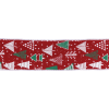 Wired Cotton Ribbon 4" x 10