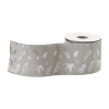 Wired Polyester Ribbon 4" x 5 yds.