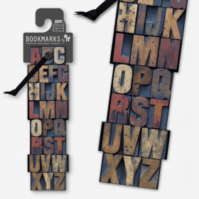 Academia Bookmarks (Color: Letter Press)