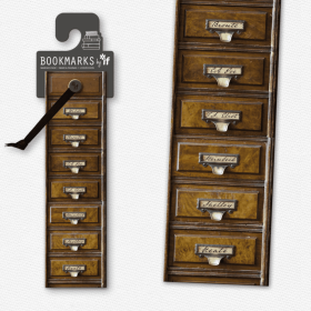 Academia Bookmarks (Color: Vintage Drawers)