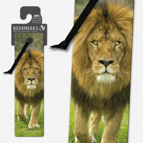3D Bookmarks (Color: African Lion)