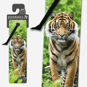 3D Bookmarks (Color: Bengal Tiger)