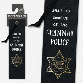 Literary Bookmarks (Color: Grammar Police)