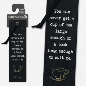 Literary Bookmarks (Color: Cup Of Tea)