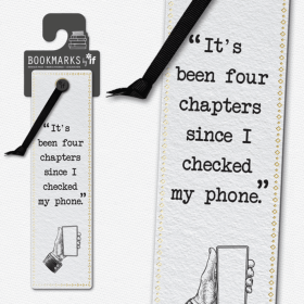 Literary Bookmarks (Color: Checked My Phone)