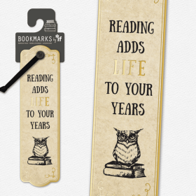 Literary Bookmarks (Color: Life To Your Years)